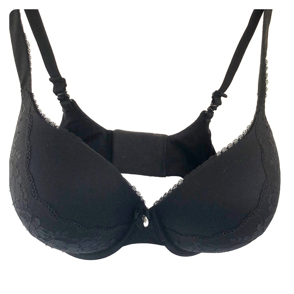 Black Lace Bra